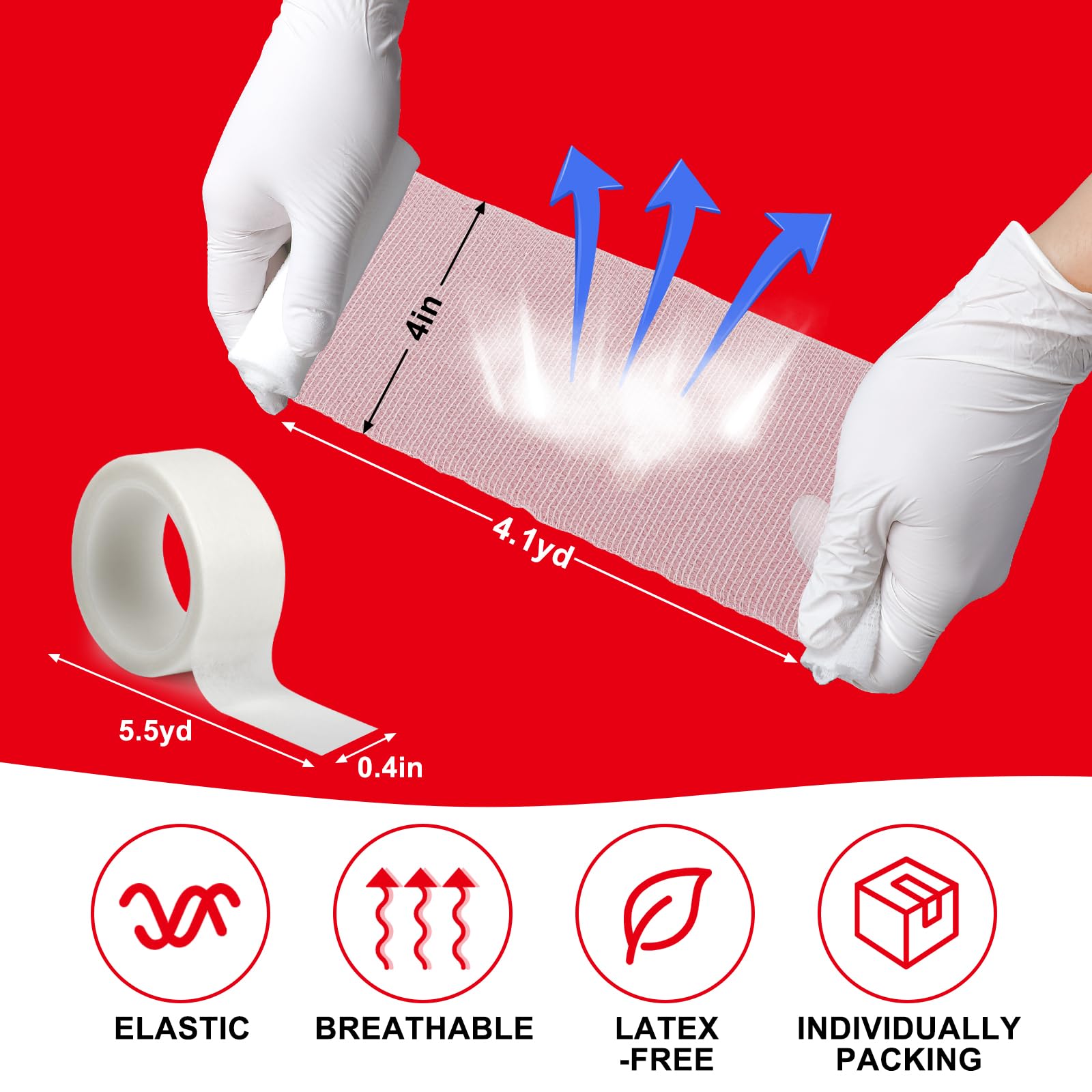 Gauze Rolls by DMSKY - Non-Sterile Wound Care

