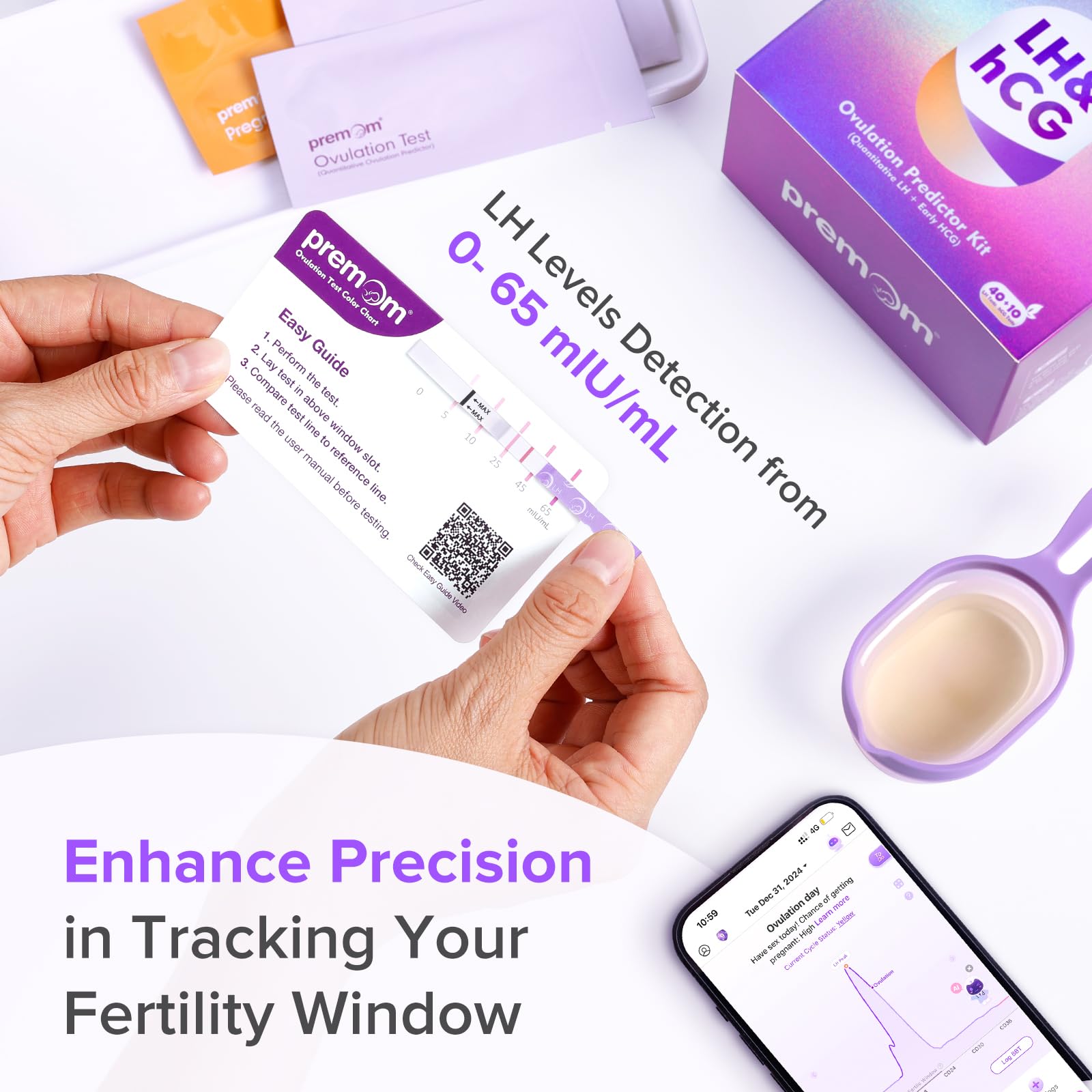 Premom Quantitative Ovulation Predictor Kit

