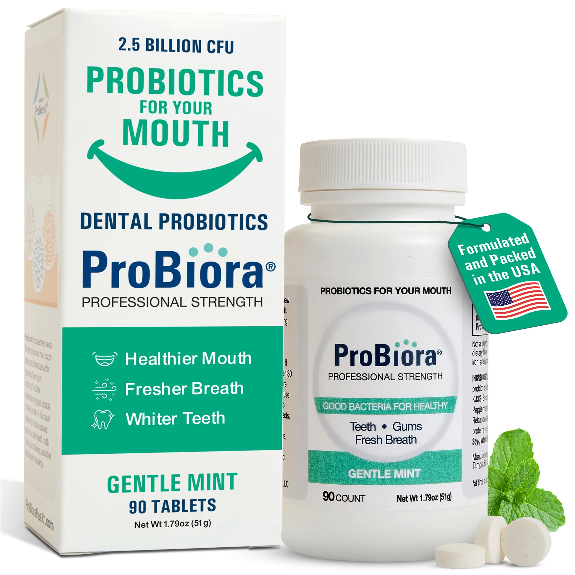 ProBiora Oral Probiotics, Professional Strength for Teeth