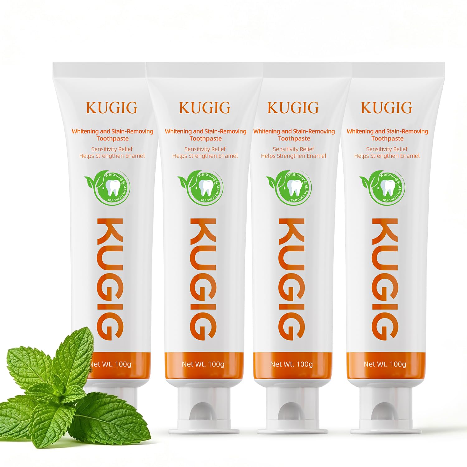 KUGIG Fluoride-Free Toothpaste for Sensitive Teeth