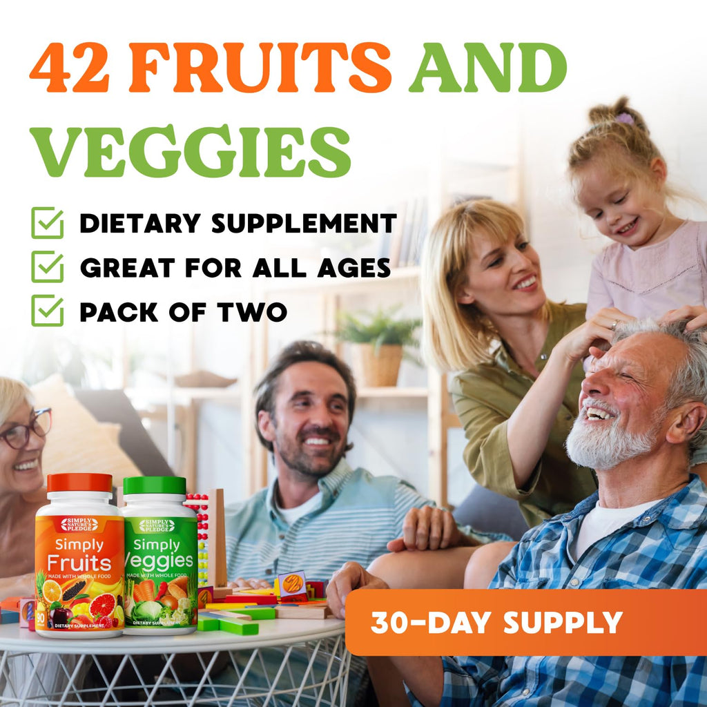 Simply Nature's Pledge Fruit & Veggie Supplement

