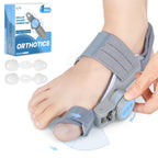 Bunion Corrector with Adjustable Knob for Toe Alignment

