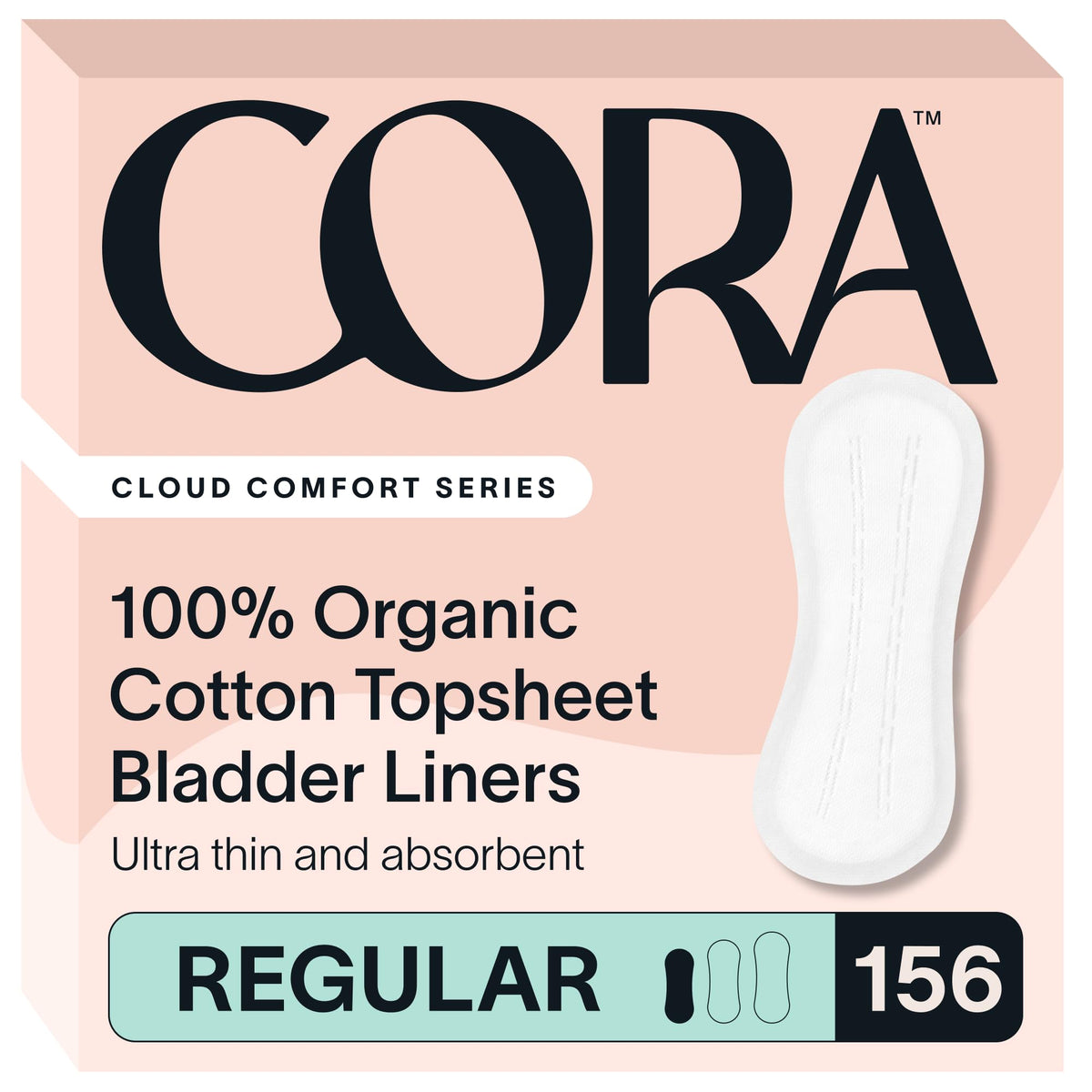 Cora 100% Organic Cotton Topsheet Bladder Liners