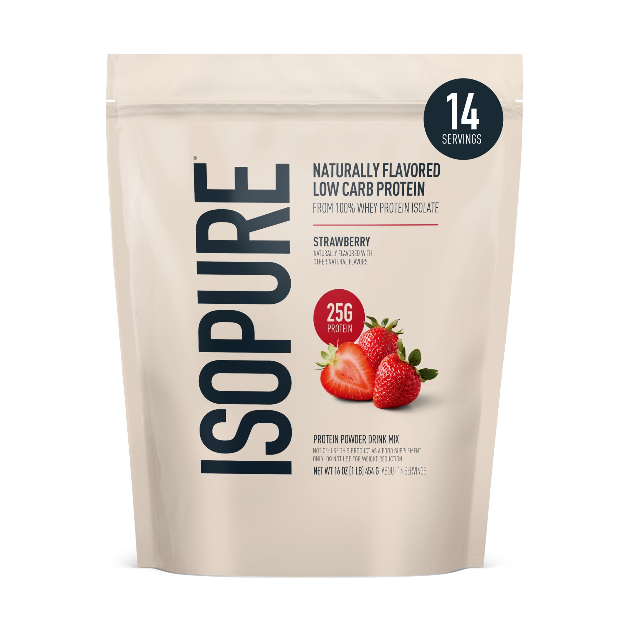 Isopure Low Carb Whey Isolate Protein Powder