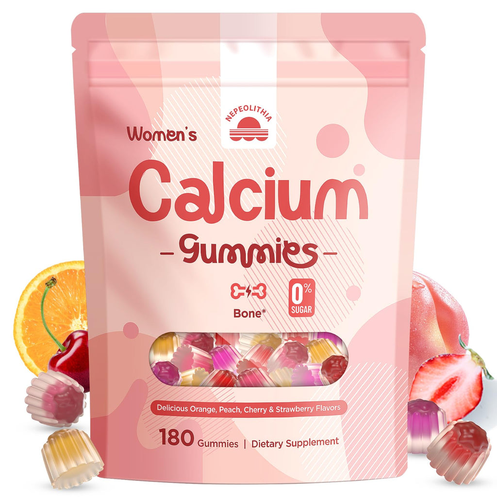 Calcium Gummies for Women – 1500mg Calcium Citrate

