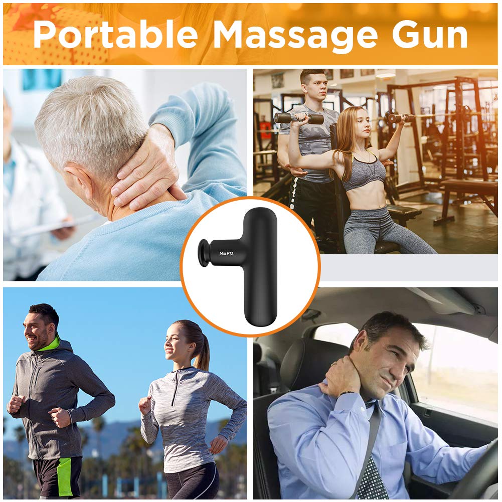 NEPQ Mini Massage Gun - Portable Percussion Massager

