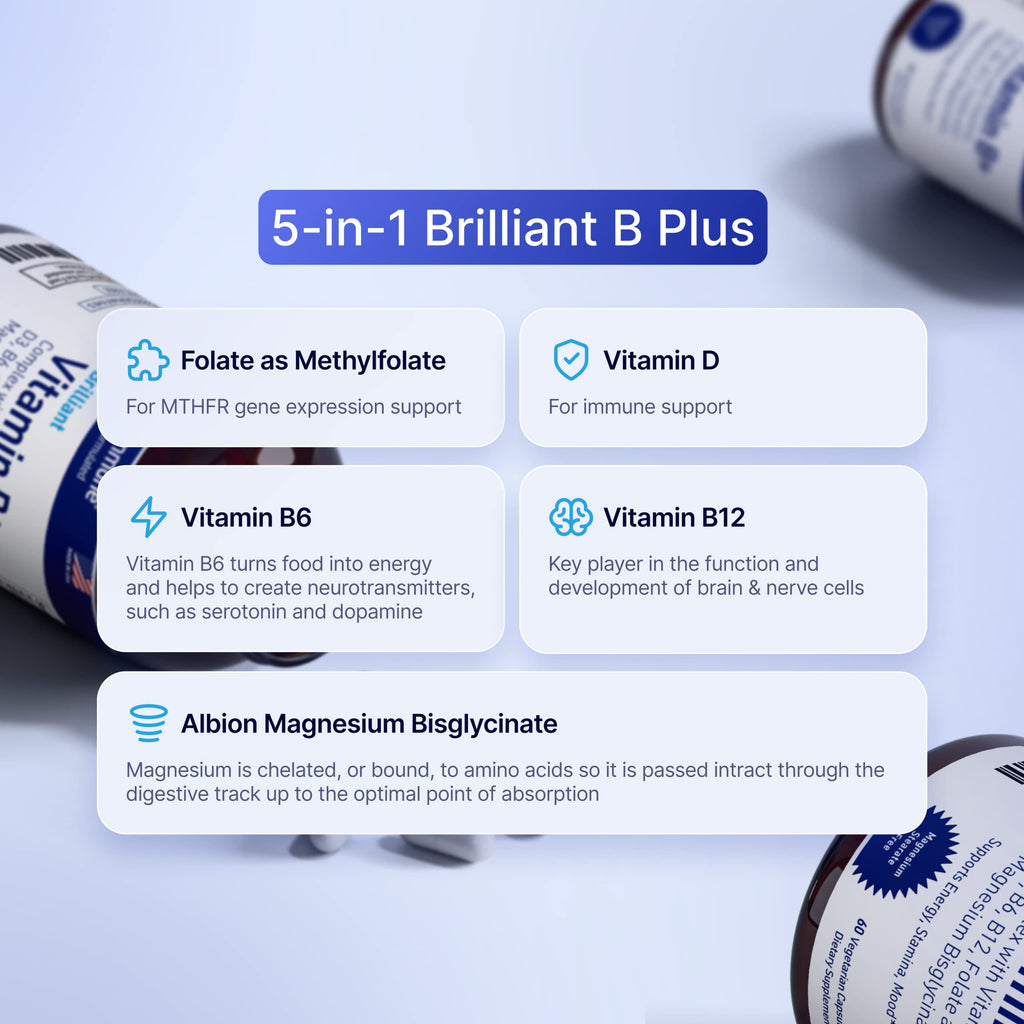 AgeImmune Vitamin B Complex Supplement

