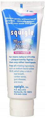 Squigle Enamel Saver Toothpaste for Canker Sore Care

