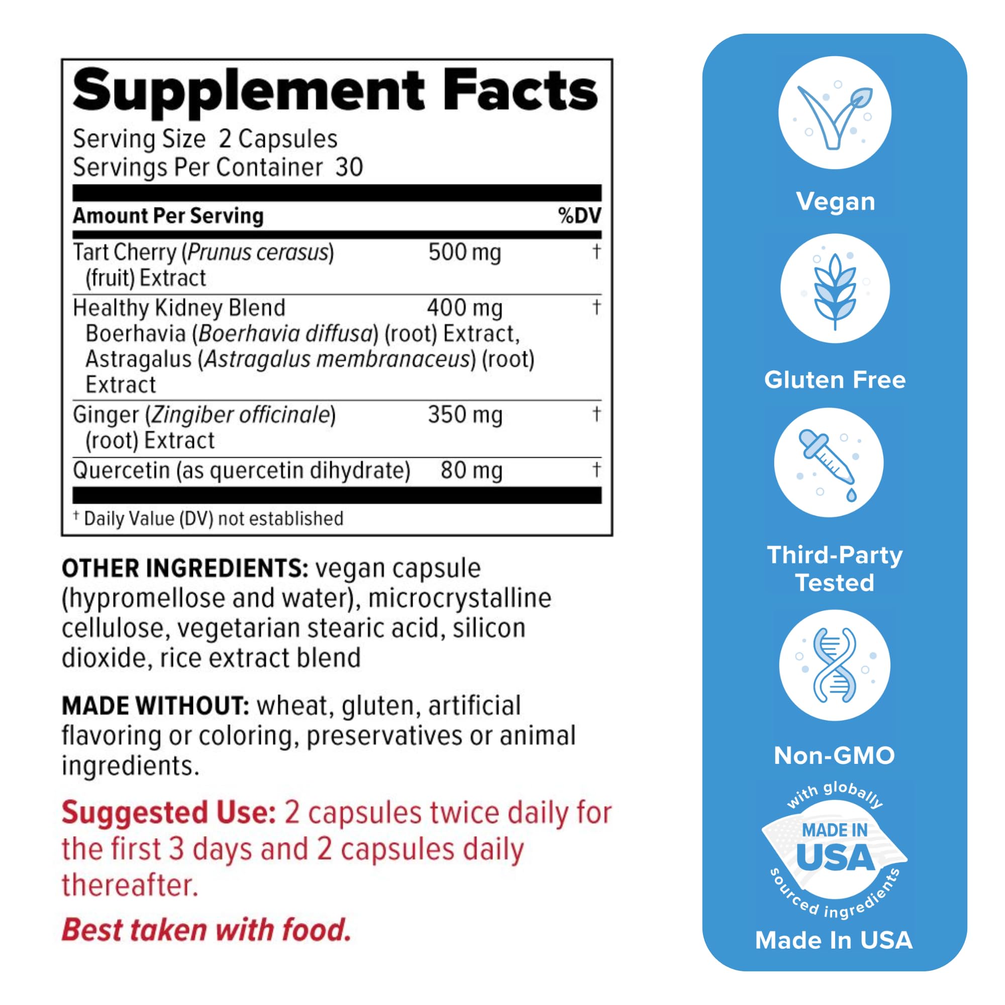 Redd Remedies Gouch Uric Acid & Joint Support

