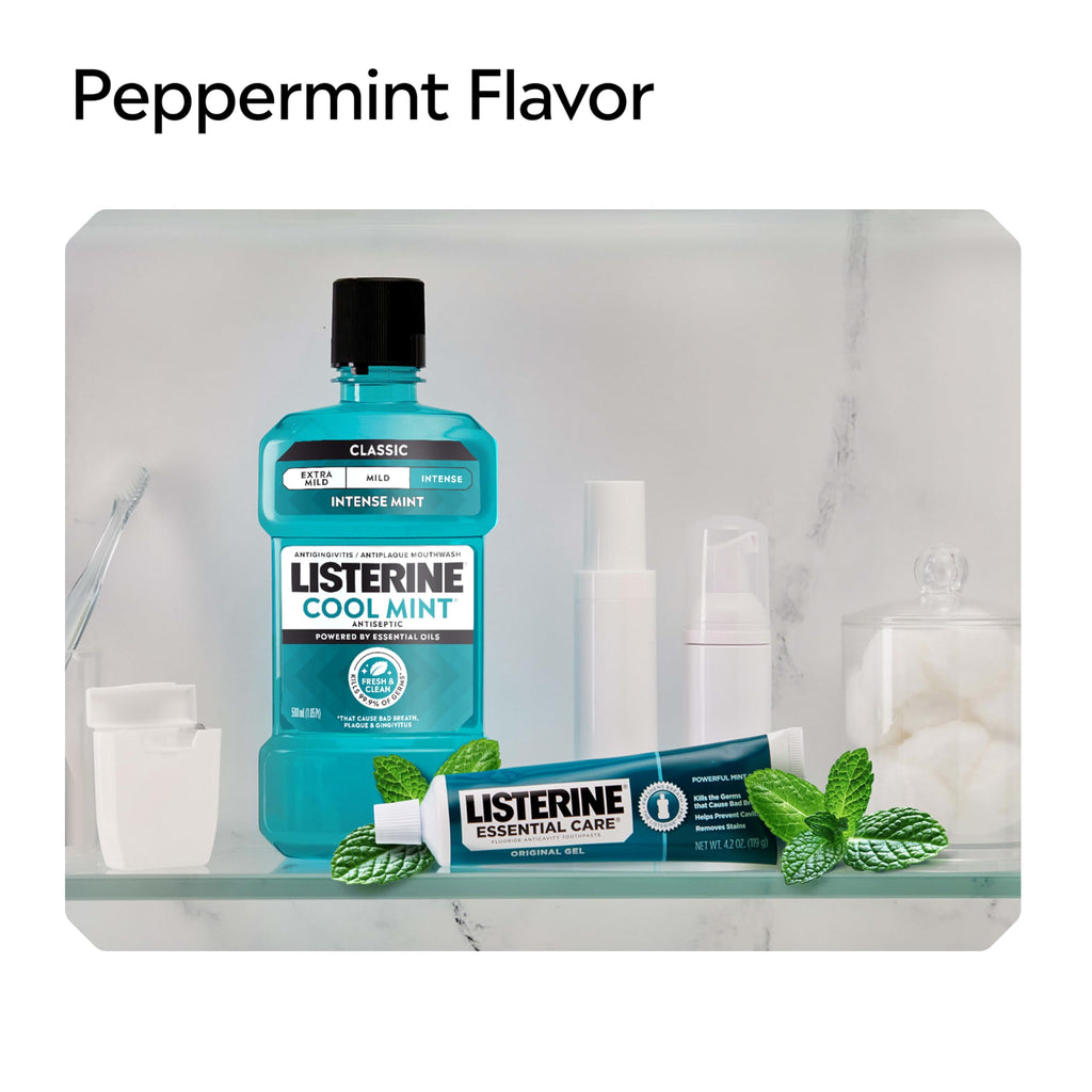 Listerine Essential Care Fluoride Toothpaste

