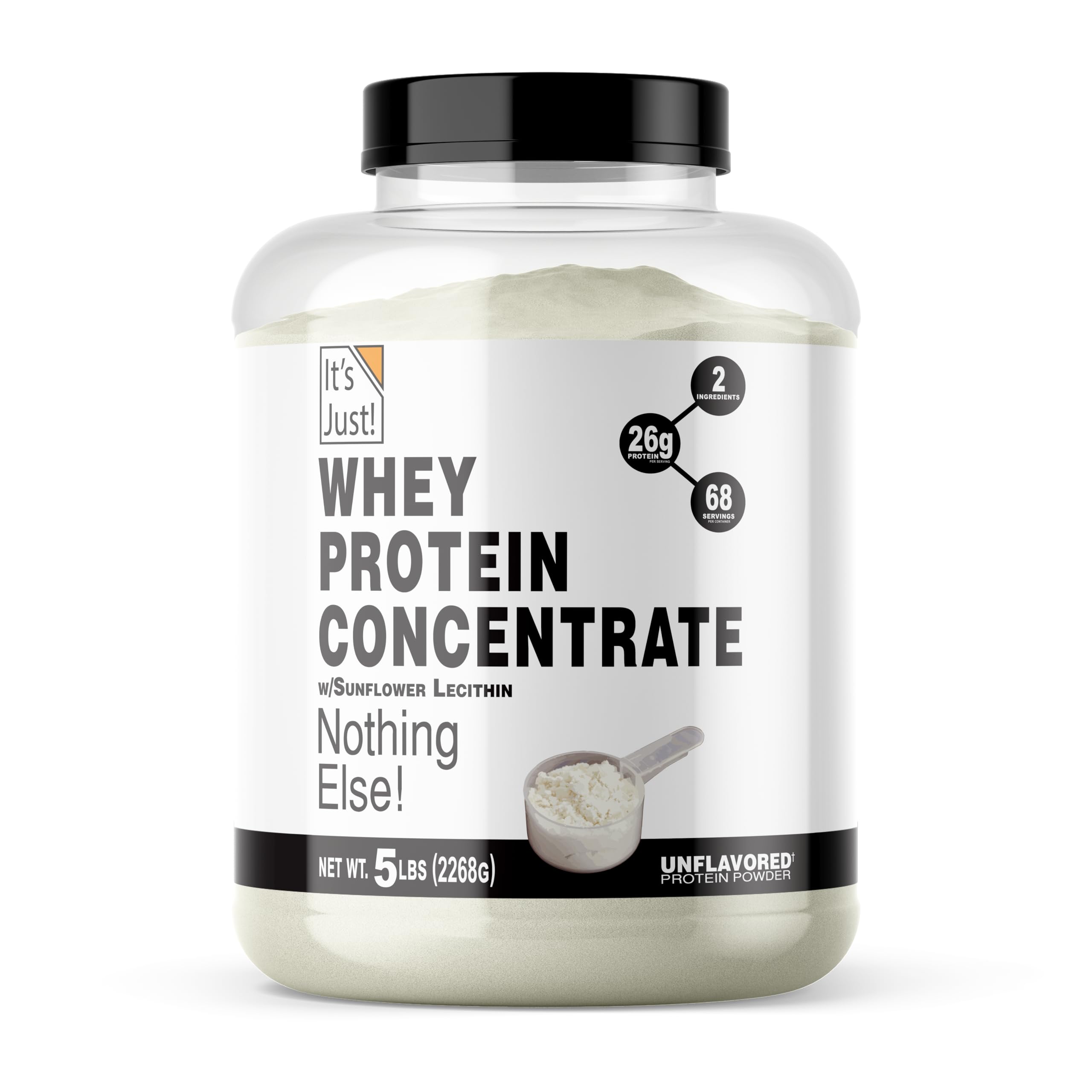 It's Just! 100% Whey Protein Concentrate Powder