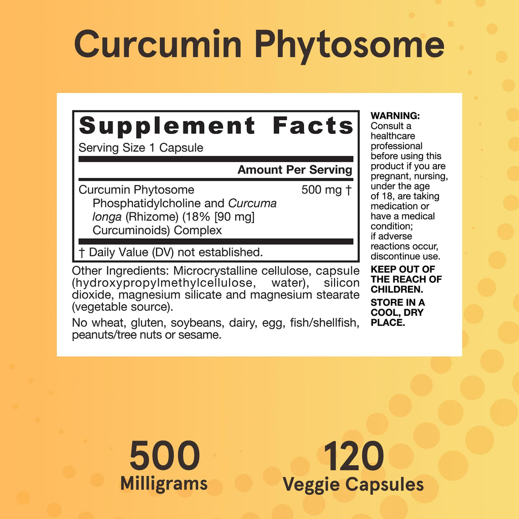 Jarrow Curcumin Phytosome 500 mg Meriva Joint Support

