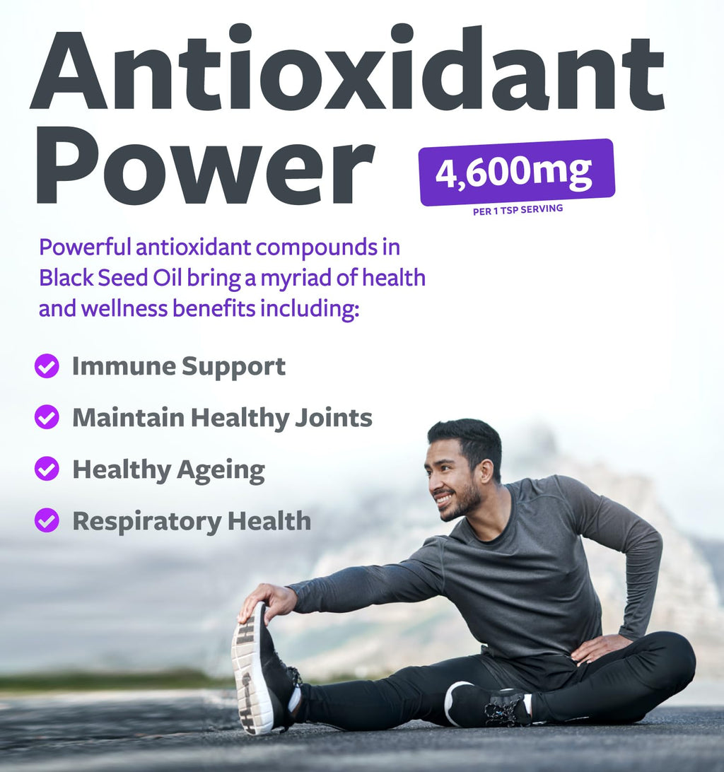 Black Cumin Seed Oil Liquid USDA Organic | Antioxidant

