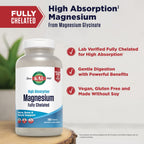 KAL Magnesium Glycinate High-Absorption Supplement

