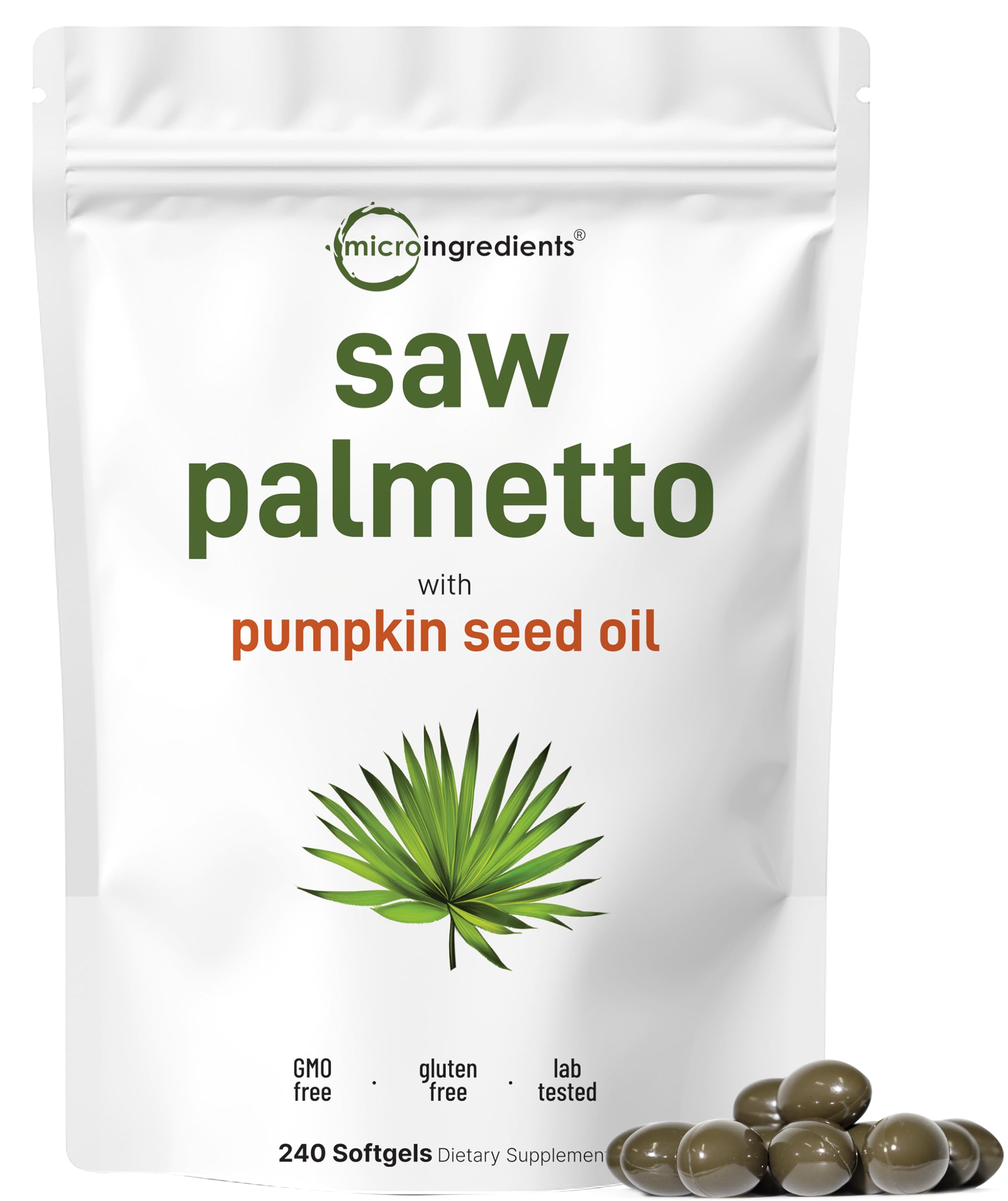 Micro Ingredients Saw Palmetto with Pumpkin Seed Oil

