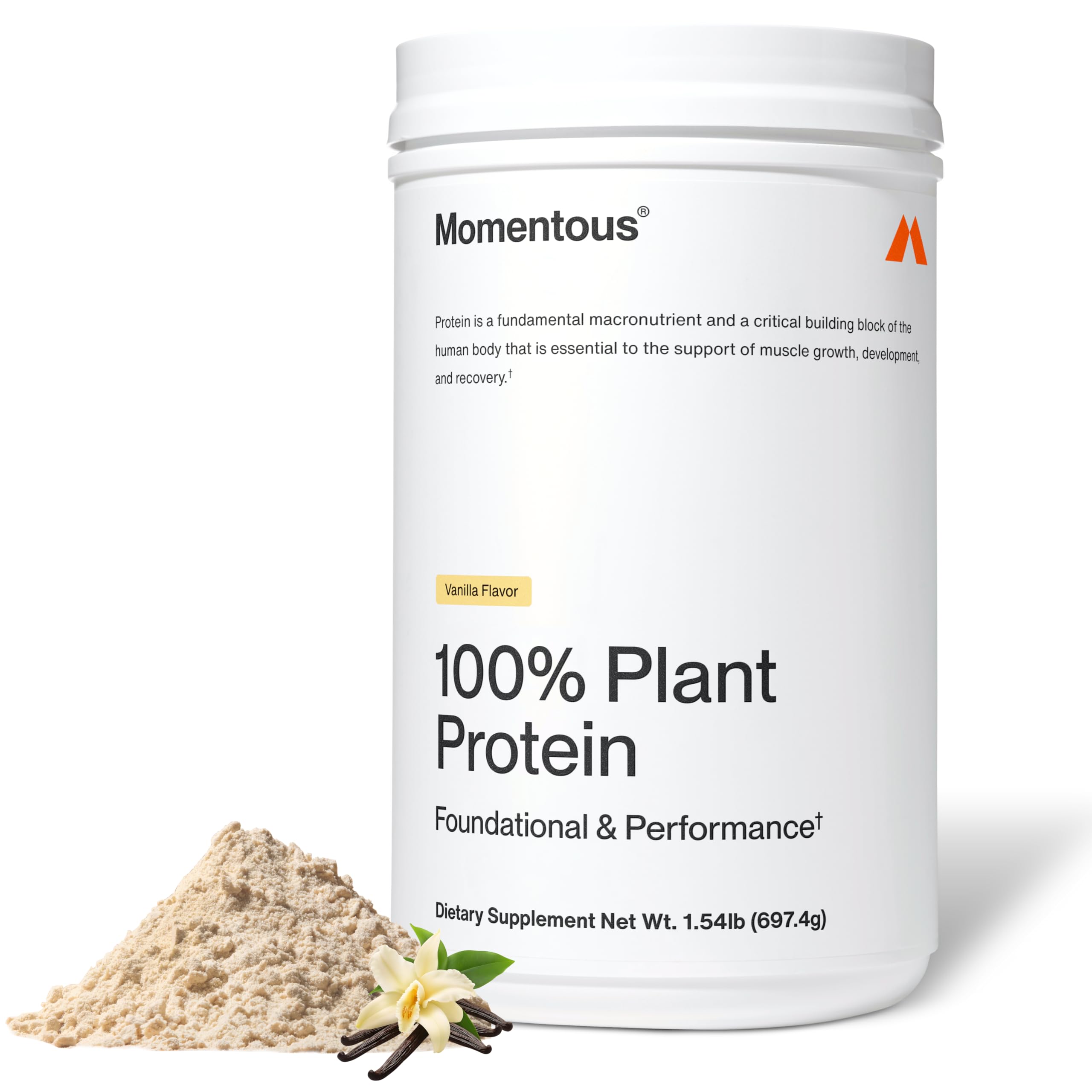 Momentous Vegan Protein Powder – 20 g Plant-Based Protein