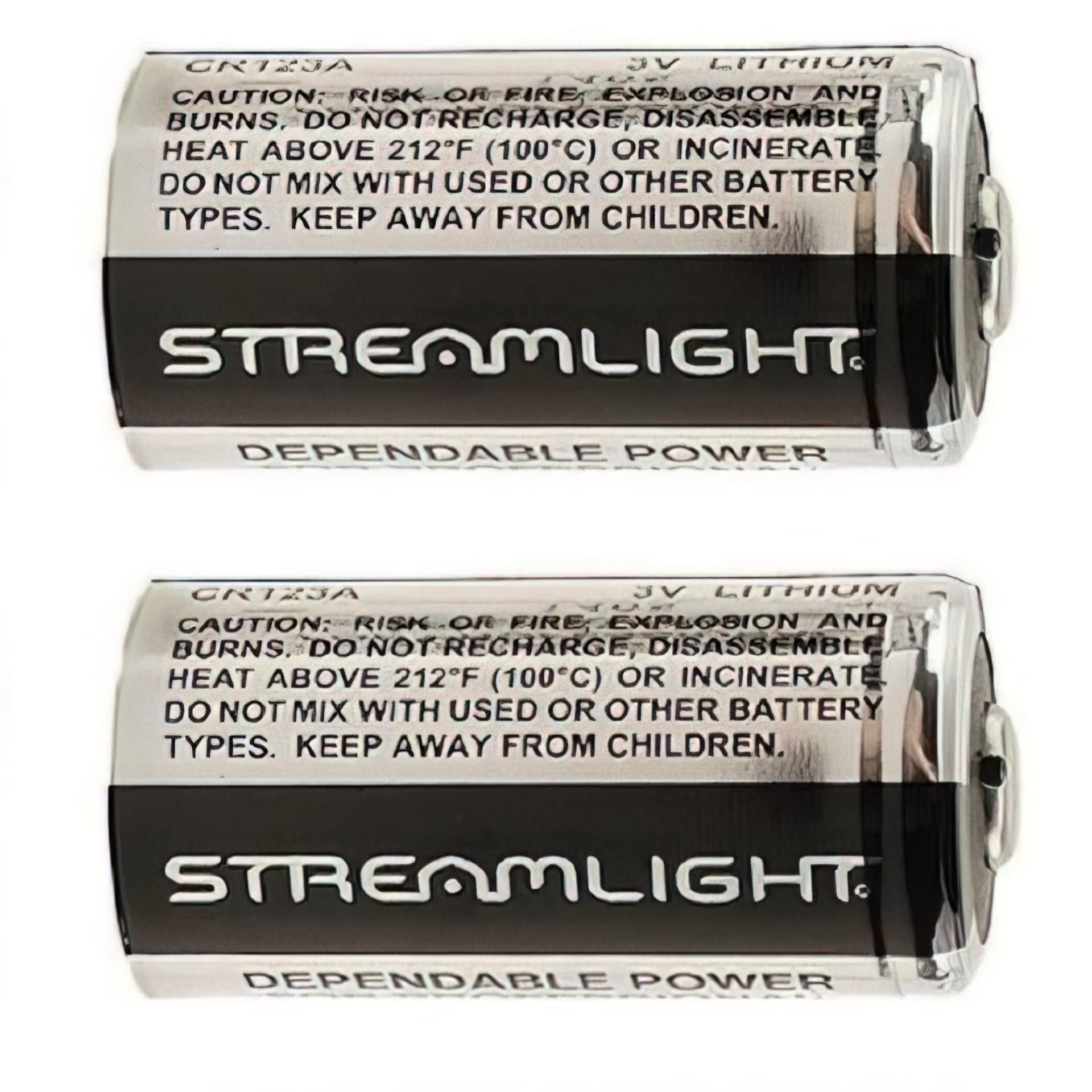 Streamlight 85177 CR123A Lithium Batteries - 3V

