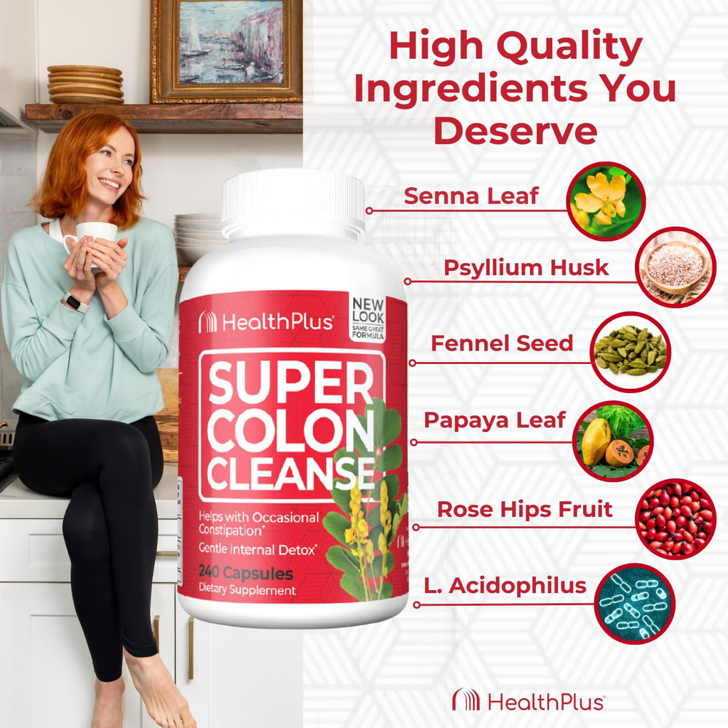Health Plus Super Colon Cleanse | Digestive Detox

