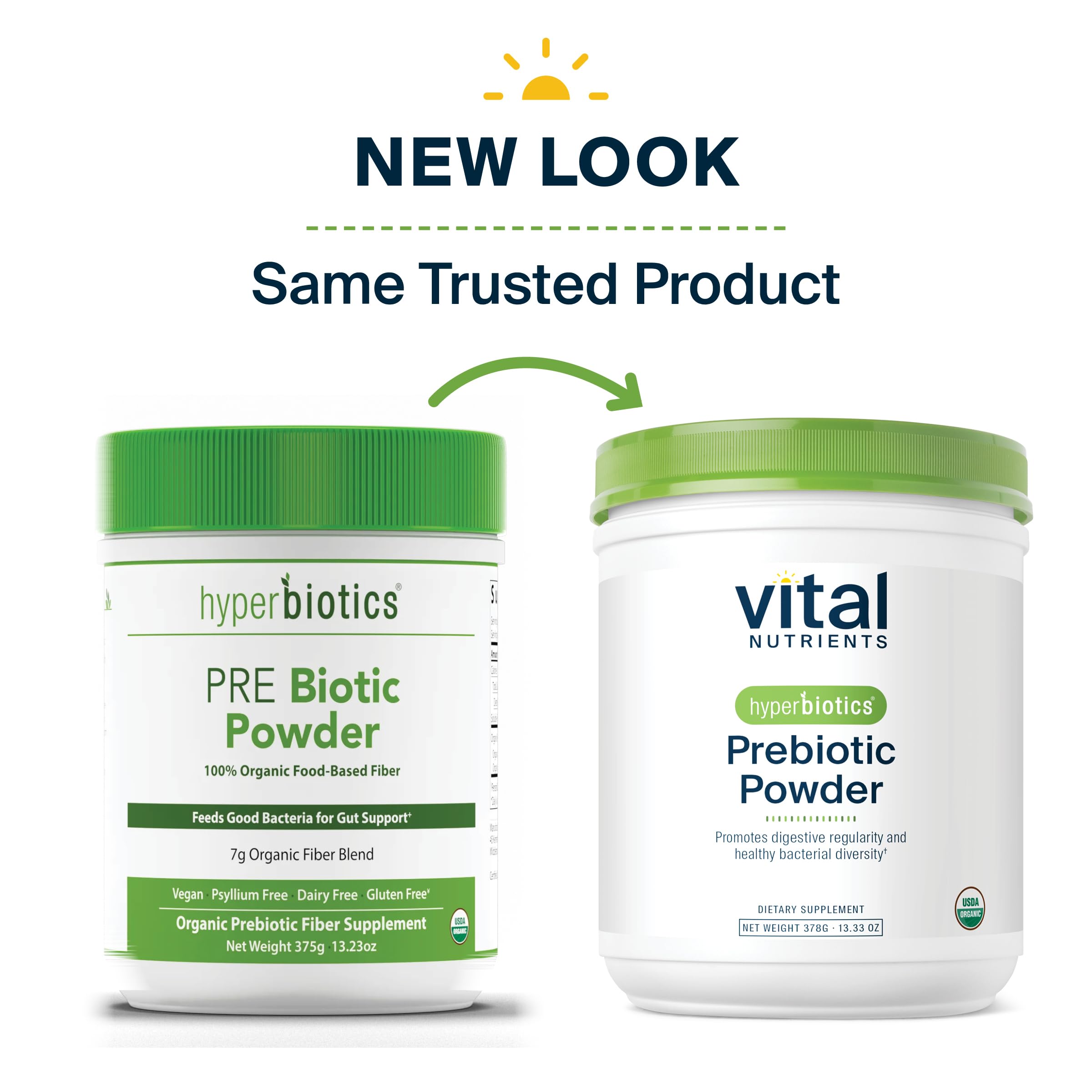 Prebiotic Fiber Powder | Hyperbiotics Vital Nutrients

