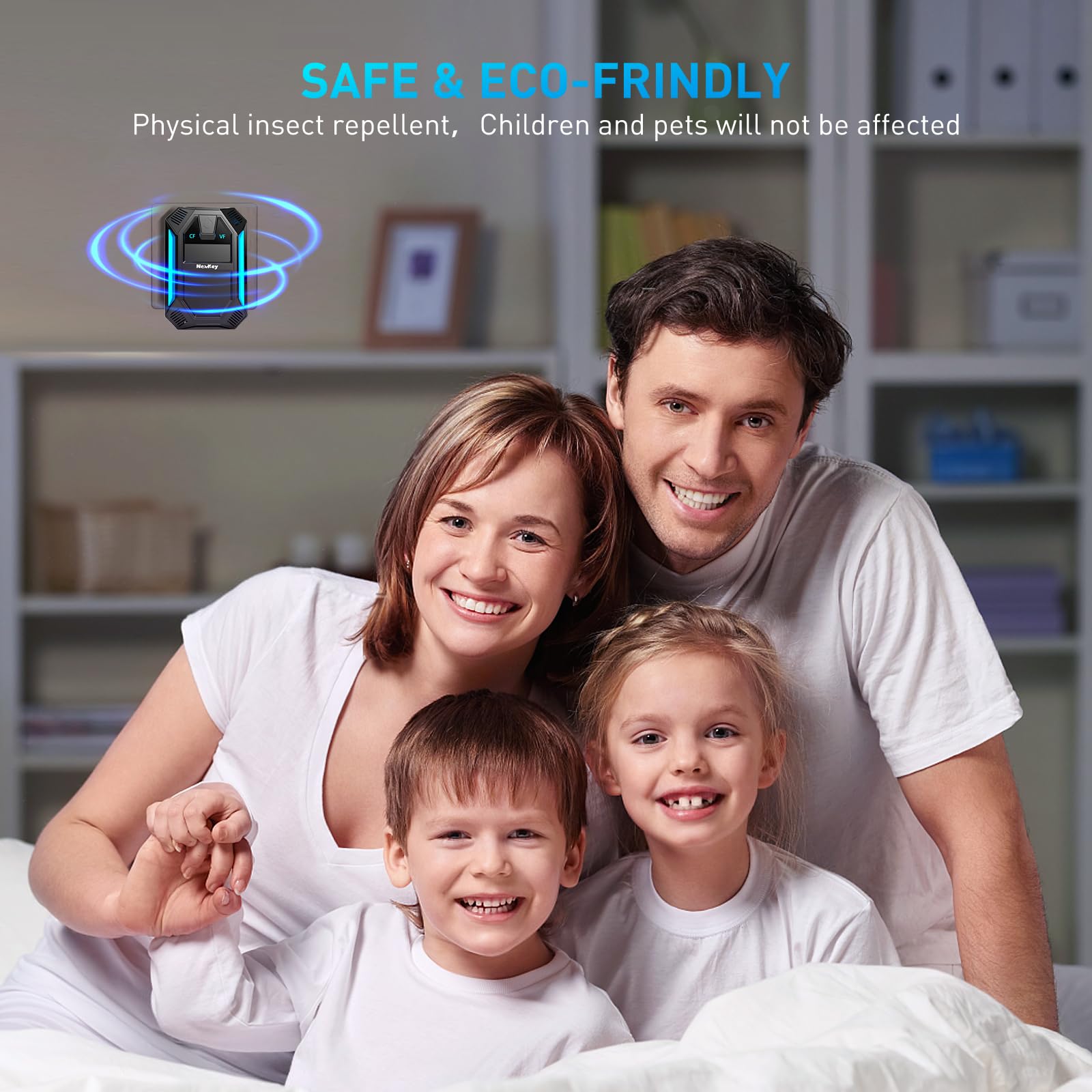 Ultrasonic Pest Repeller – 2-Mode Plug-in Control

