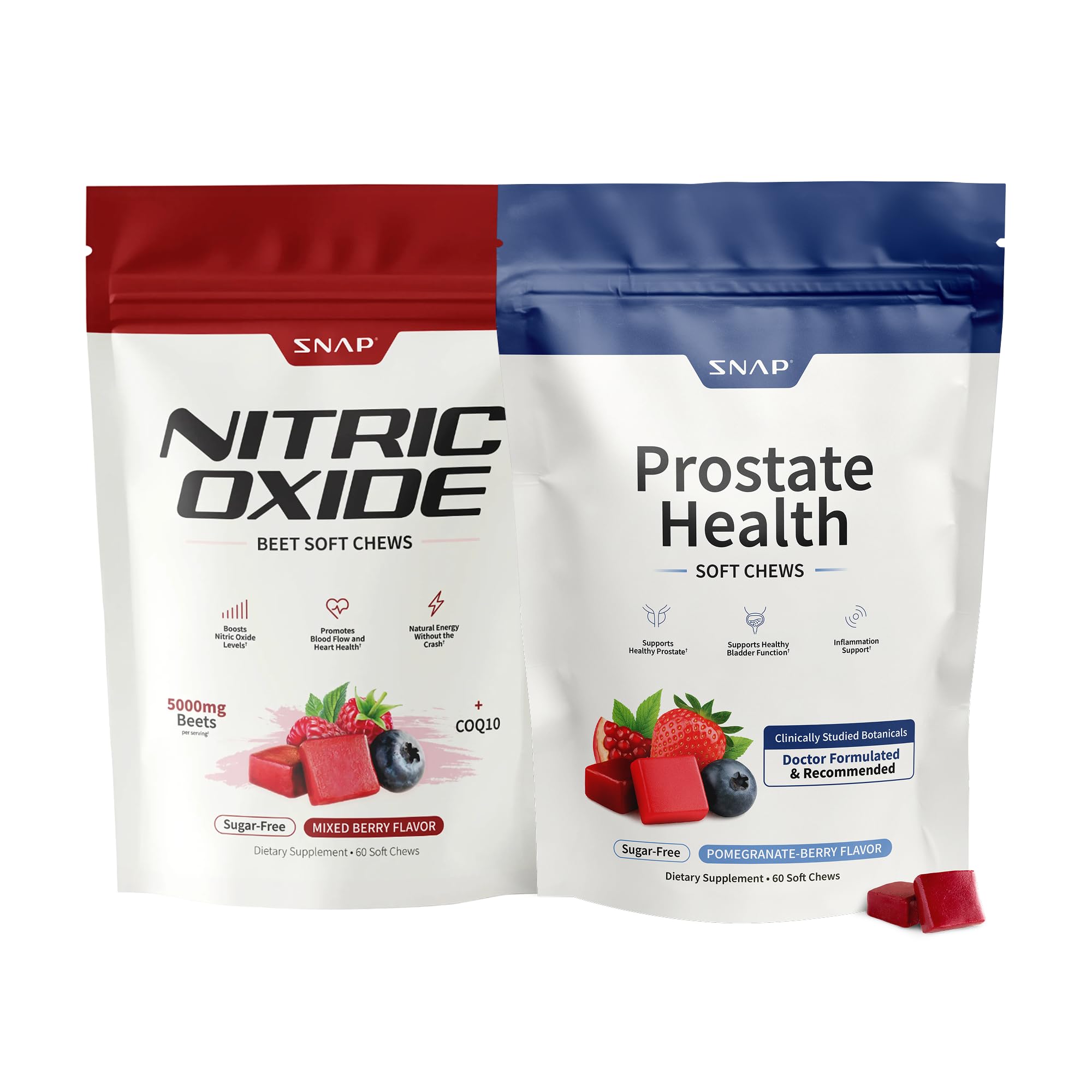 Snap Supplements Prostate Health for Men - Daily Formula