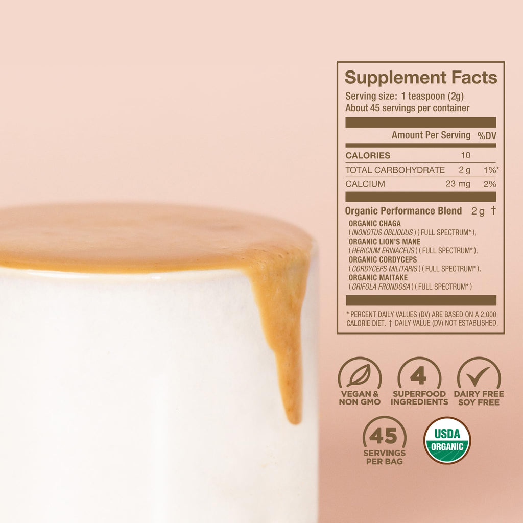 Mushroom Powder Blend for Energy | Laird Superfood

