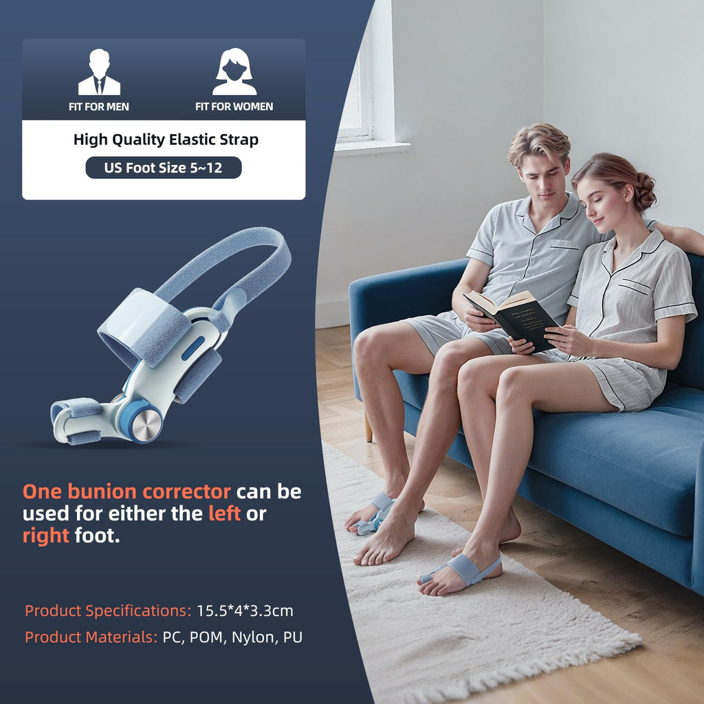 Bunion Corrector for Toe with Cold Pad | Precise Realignment

