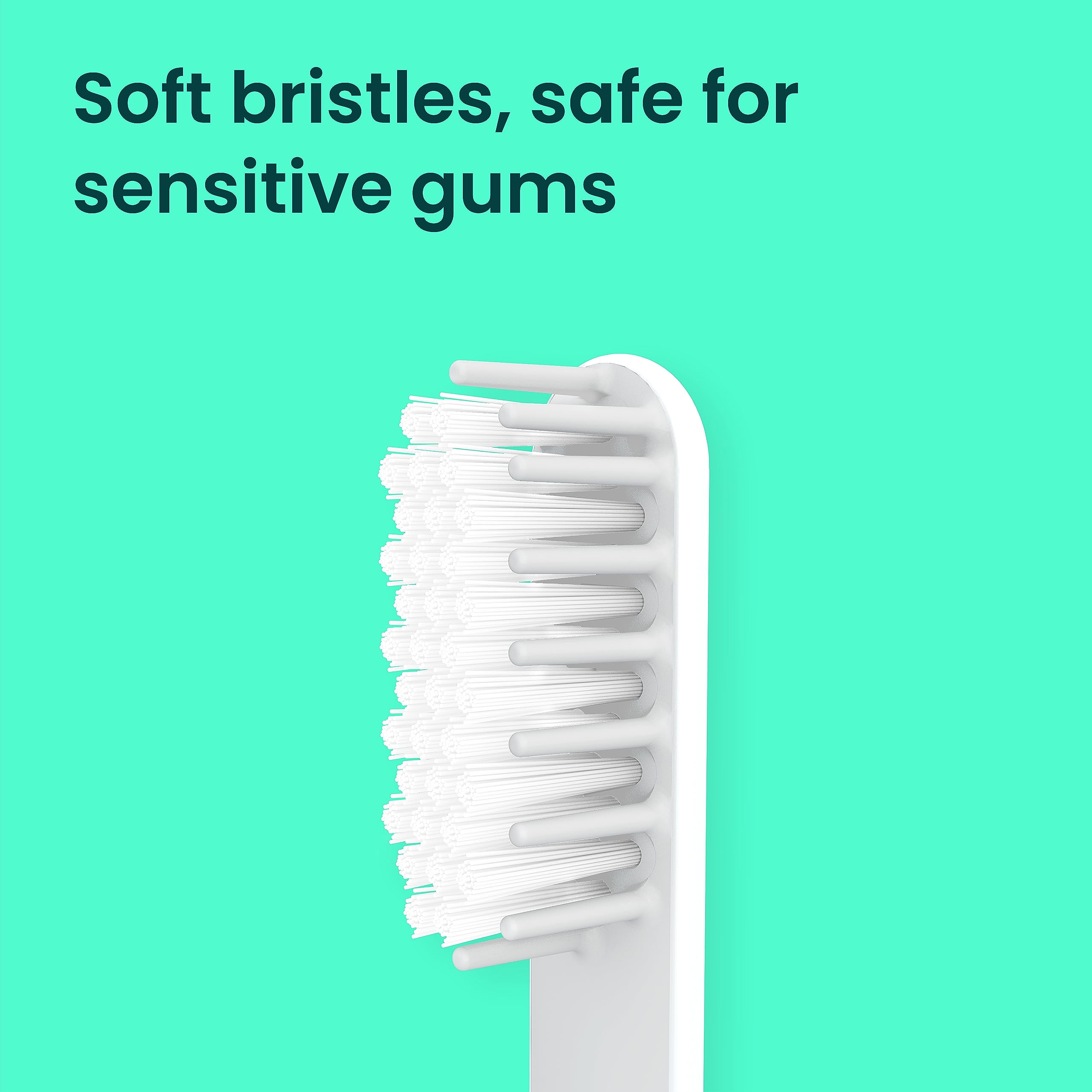 quip Sonic Toothbrush Replacement Heads - Soft Bristles

