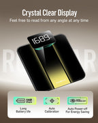 RunStar Digital Bathroom Scale with LED Display 400 lb

