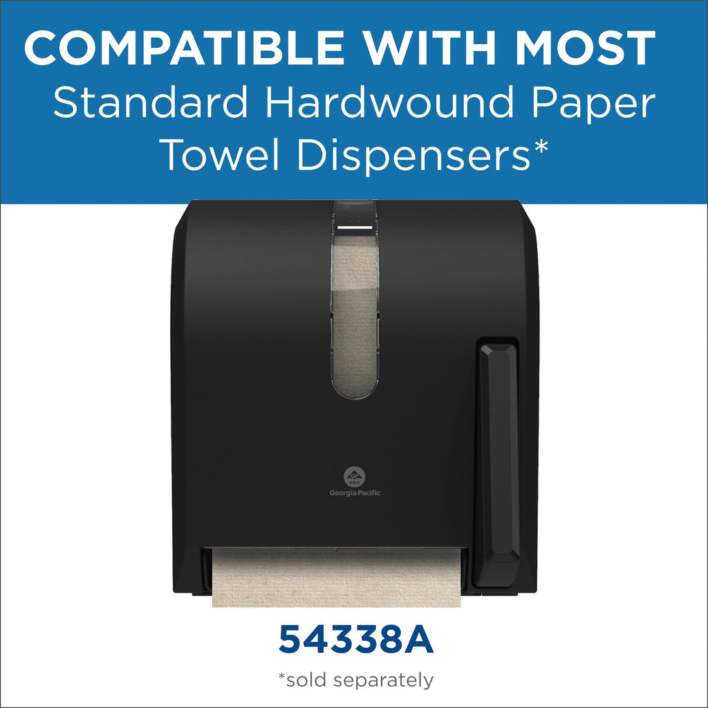 Georgia-Pacific Paper Towels Recycled Hardwound Brown


