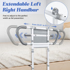 Bed Rails for Elderly Safety 400lb | Adjustable Rail

