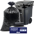 Plasticplace Heavy-Duty Black Trash Bags for Large Cans