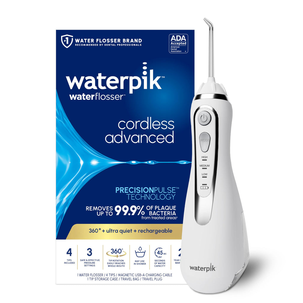 Waterpik Cordless Advanced 2.0 Water Flosser | ADA Accepted

