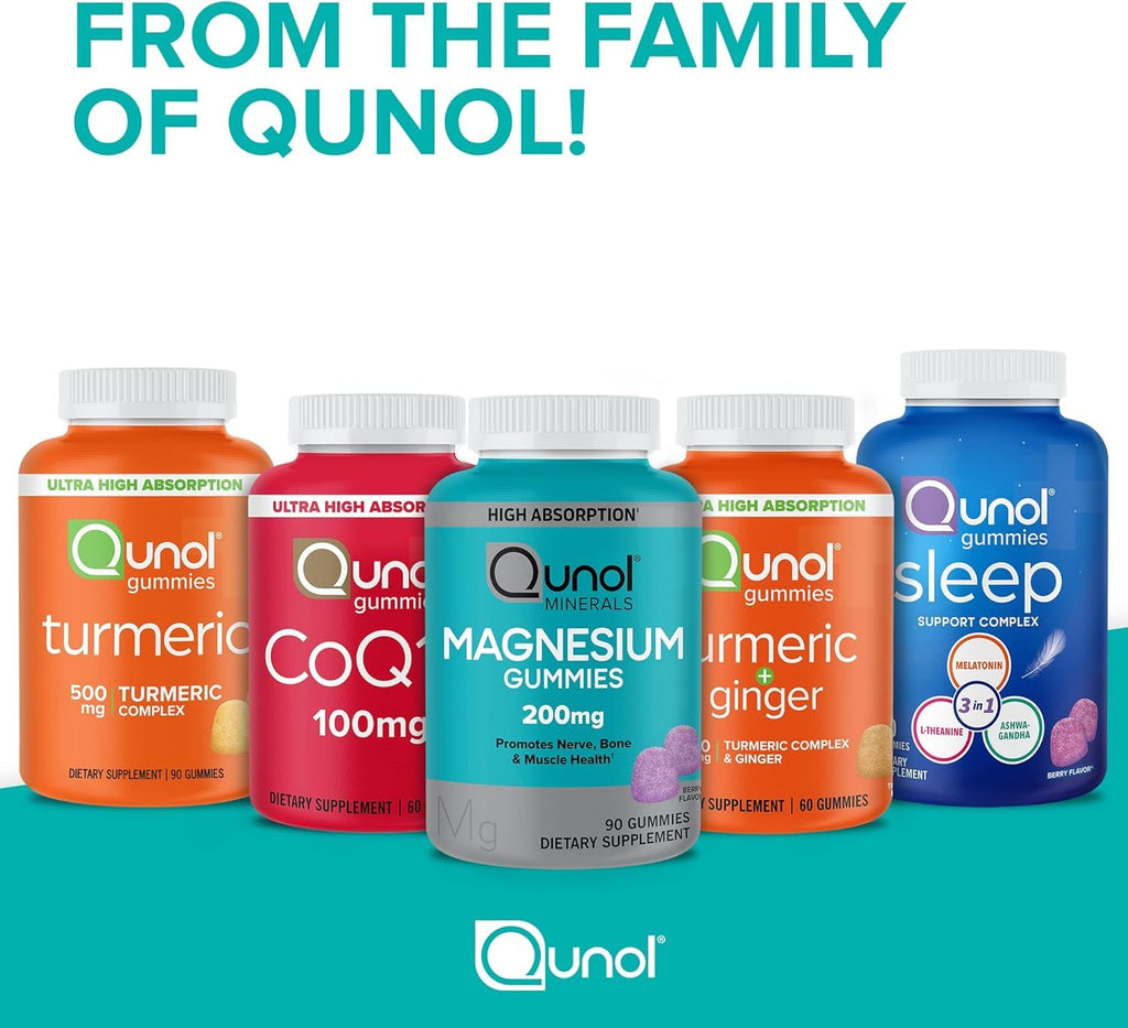 Qunol CoQ10 Gummies 100mg Ultra High Absorption

