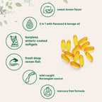 Micro Ingredients Omega-3-6-9 Softgel Complex

