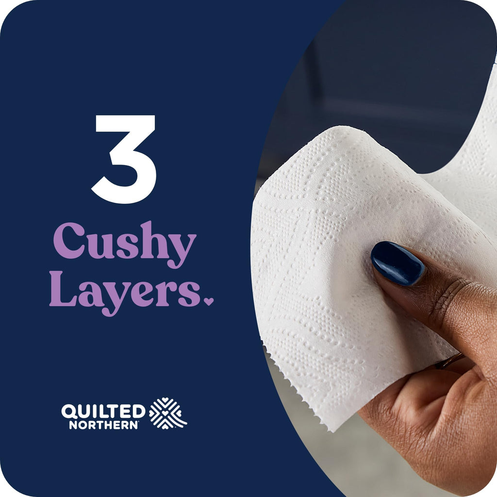 Quilted Northern Ultra Plush Toilet Paper - 3-Ply Soft Tissue

