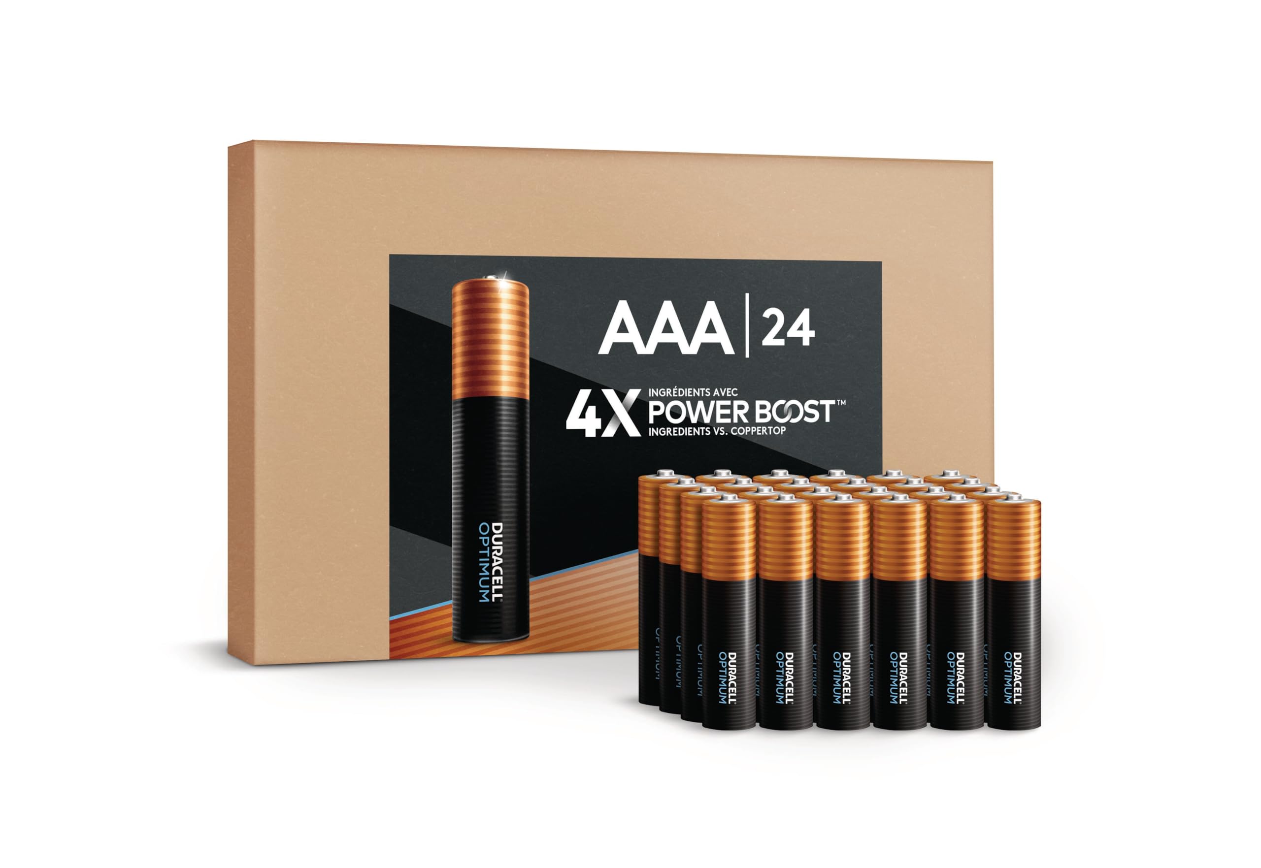 Duracell Optimum Alkaline Batteries with Power Boost for Lasting Performance