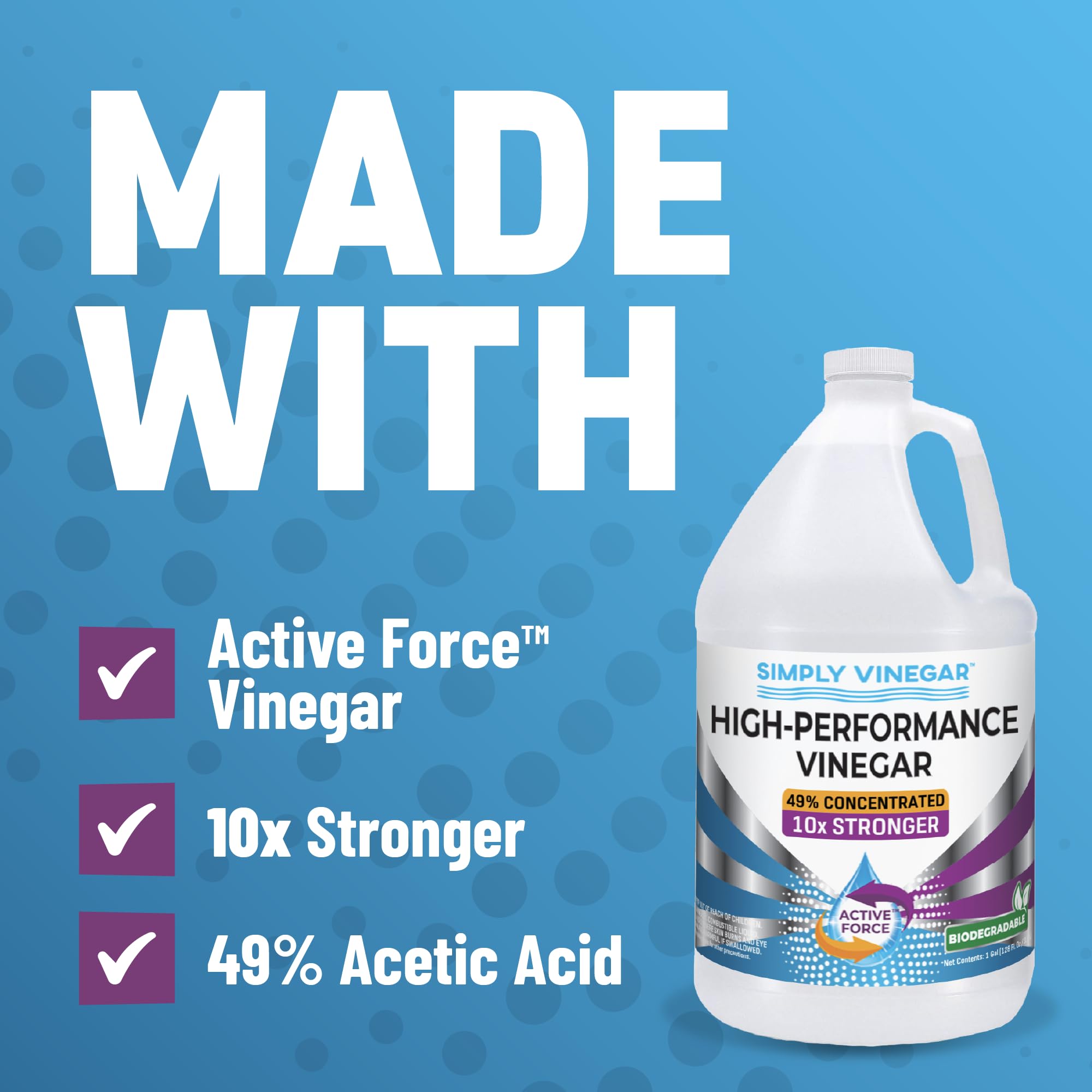 Simply Vinegar 49% Concentrate – Industrial Cleaner

