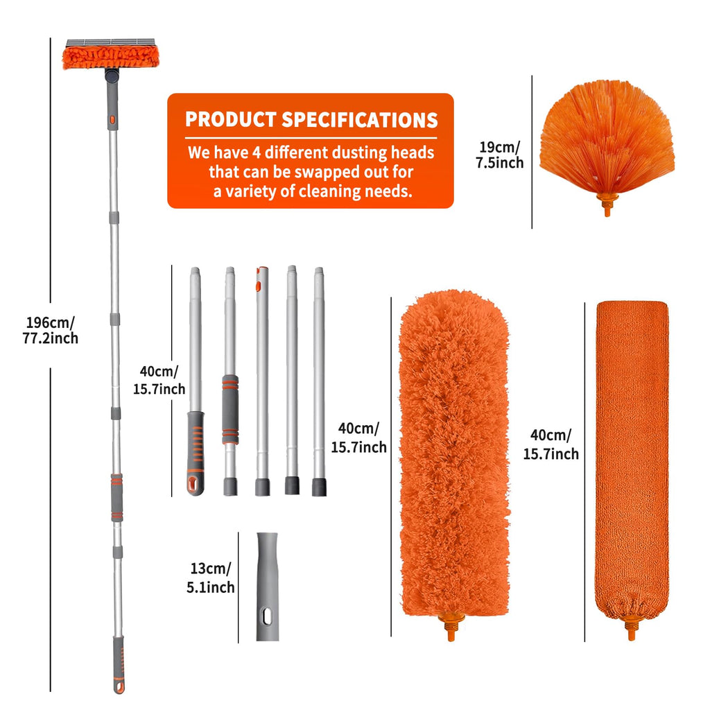 Ceiling Fan Cleaner Duster by MNWHUC Extendable Handle

