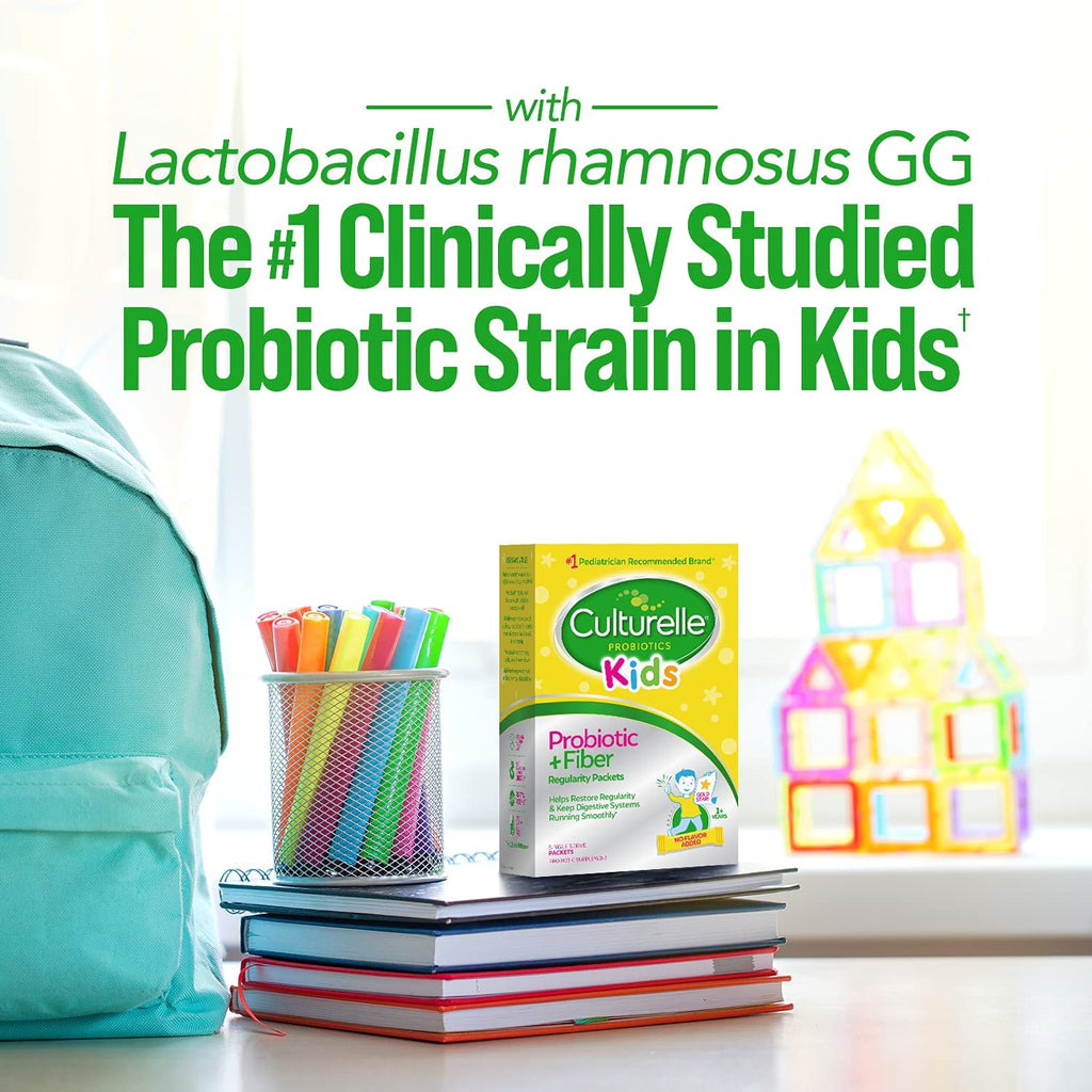 Culturelle Kids Probiotic + Fiber for Digestive Health

