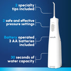 Waterpik Cordless Express Flosser WF-02 | Battery Operated

