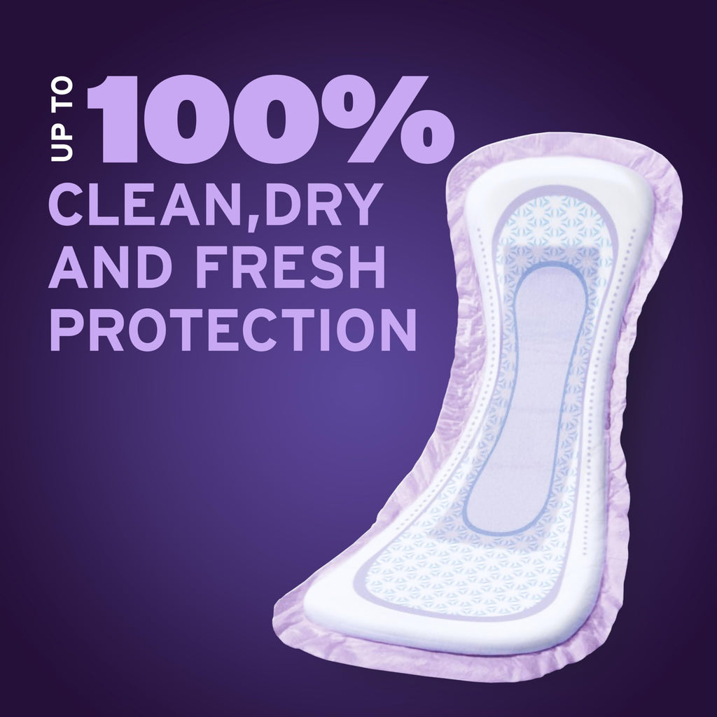 Poise Overnight Incontinence Pads for Bladder Leaks

