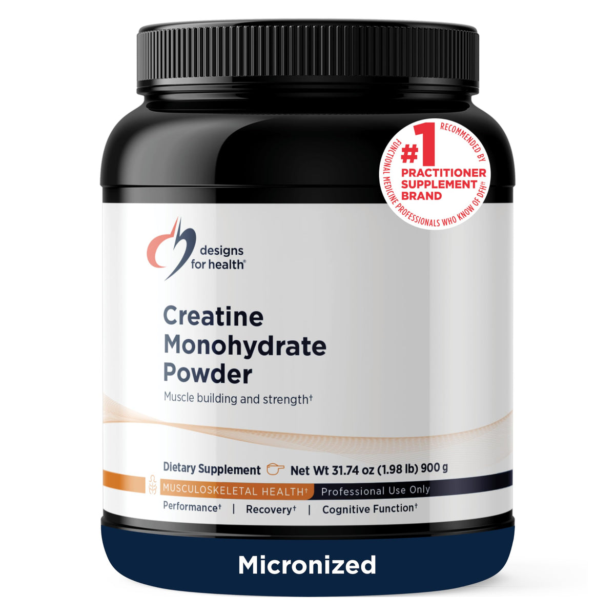 Creatine Monohydrate Powder by Designs for Health