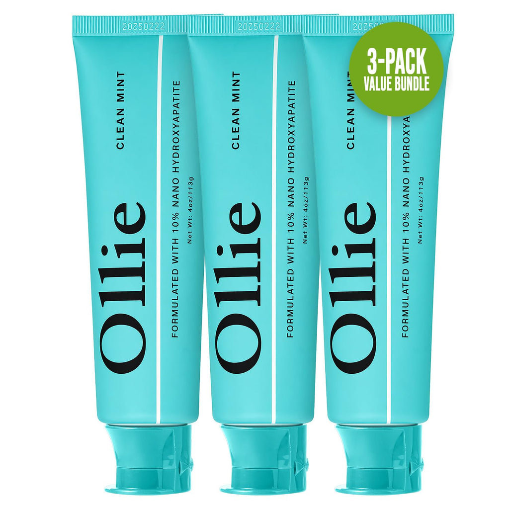 Ollie Nano Hydroxyapatite Toothpaste | Fluoride-Free Enamel


