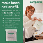 Compostic Compostable Storage Bags | Home Compostable

