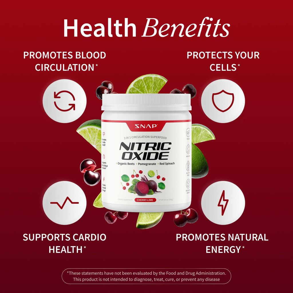 Beet Root Nitric Oxide Supplement - Snap Supplements

