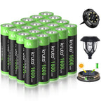 Kruta Rechargeable Batteries for Outdoor Lights

