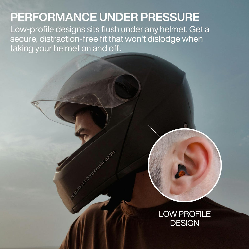 EARPEACE Motorcycle Ear Plugs with High-Fidelity Filter

