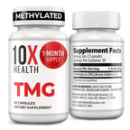 10X Health TMG Dietary Supplement for Liver and Heart

