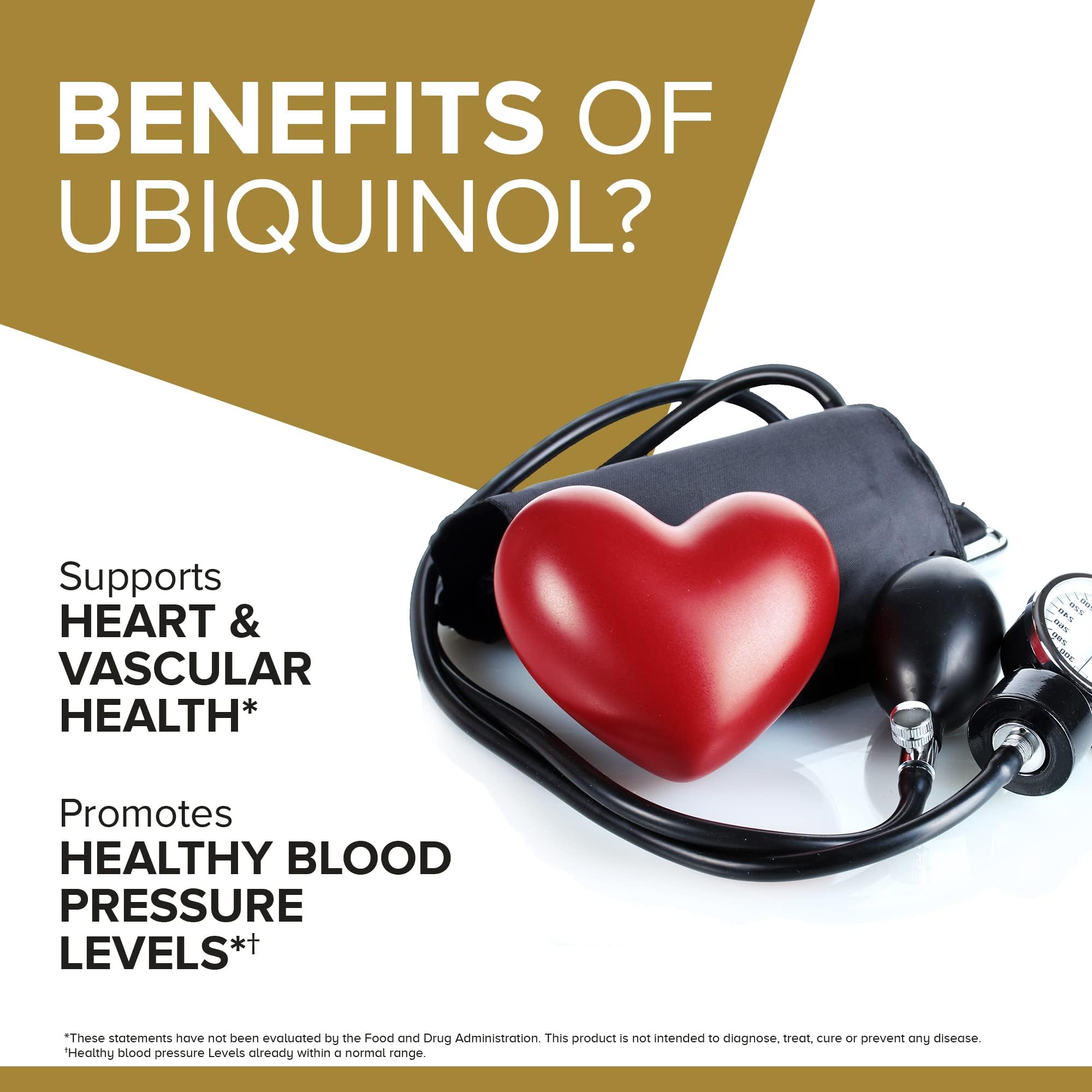 Qunol Ubiquinol 100 mg CoQ10 Supplement

